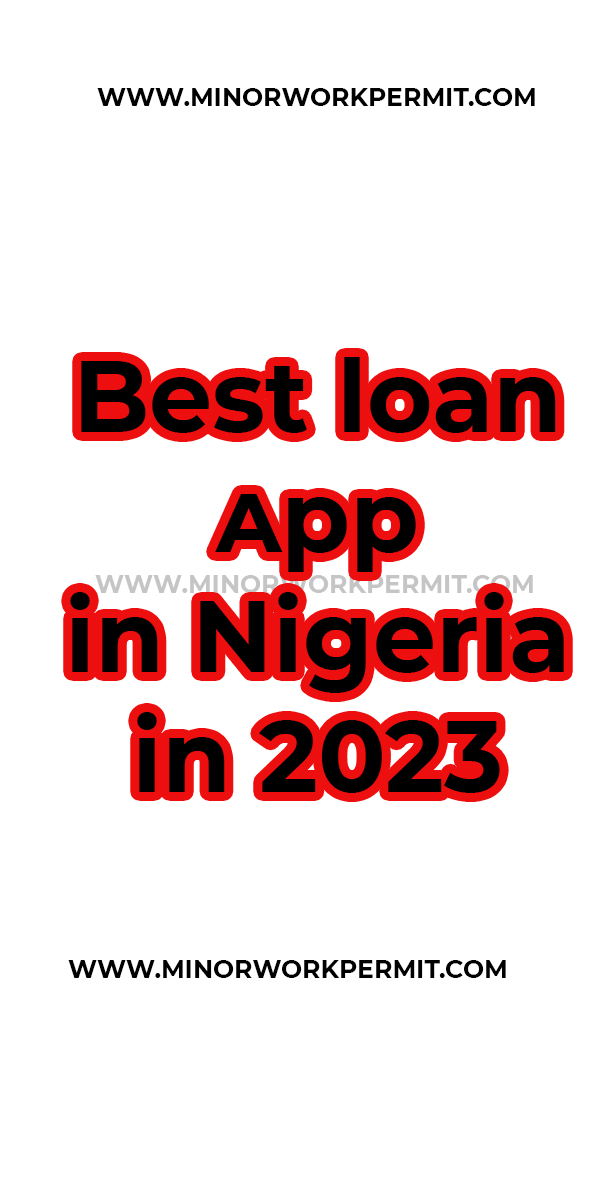 Best loan app in Nigeria in 2023