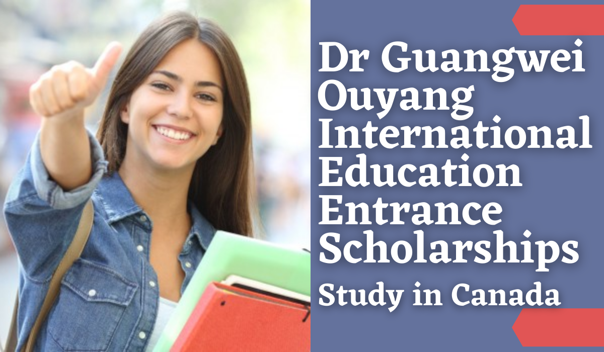Dr Guangwei Ouyang International Education Entrance Scholarships 2023 at Douglas College in Canada