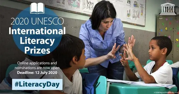2023 UNESCO International Literacy Prizes for Innovation in Literacy.